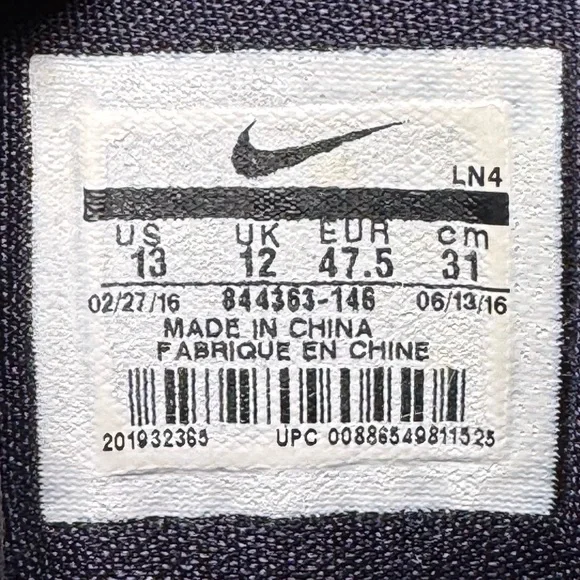 Nike Hyperdunk 2016 Low Basketball Shoes - Picture 6 of 7